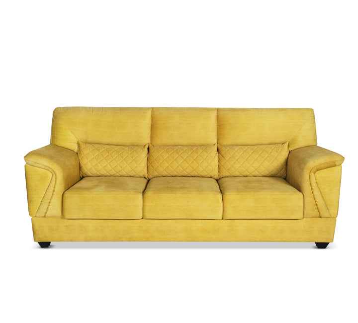 Canvas Fabric Sofa 3+2 Yellow