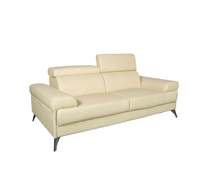 Harley Leather Sofa 3 Seater Beige – Floating Walls - Buy Furnishing ...