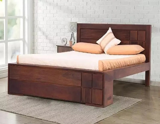 Libera Sheesam Wood King Size Bed 180x200