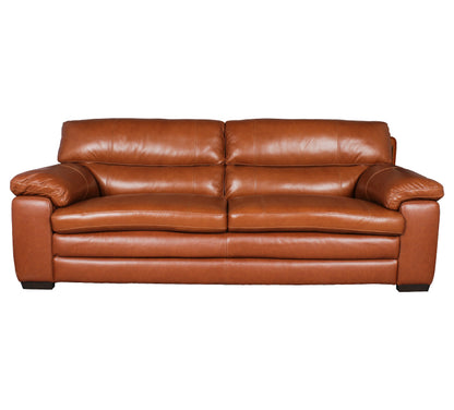 Capital Leather Sofa 3 Seater Tan