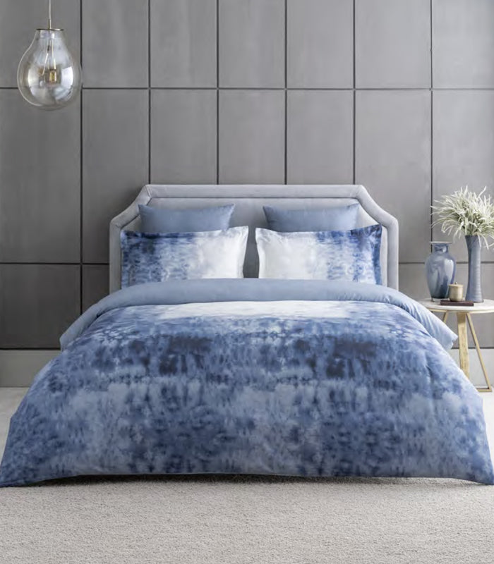 Nevy Blue 120 GSM All Weather Reversible Double Bed Quilt