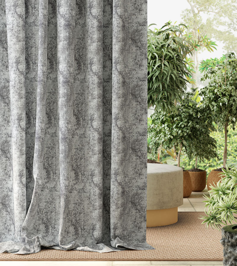 3D Printed Window Sheer Curtain beautifully desgin polyester